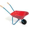 MindWare Oh So Fun! Wheelbarrow Garden Tool for Kids Ages 3 and Up – Red