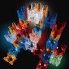 MindWare Q-BA-Maze 2.0 Lights Deluxe Set – Light-Up Marble Run Building Toy for Kids, 82 Pieces with Motion-Activated Cubes, Ages 8 and Up