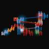 MindWare Q-BA-Maze 2.0 Lights Deluxe Set – Light-Up Marble Run Building Toy for Kids, 82 Pieces with Motion-Activated Cubes, Ages 8 and Up