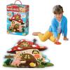 Peaceable Kingdom Giant Floor Puzzles with Uniquely Fun Shaped Pieces for Kids Ages 3+ Gifts for Girls and Boys – Mushroom House(Mushroom House)