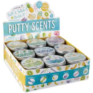 MindWare Putty Scents Series 1 Variety Pack, Scented Sensory Putty with Stretch and Smash Texture, Bulk 36 Tin Assortment for Kids Ages 3+, Classroom Rewards and Party Favor Gifts