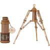 Gearjits: Telescope – Wooden 3D Building Puzzle for Teens & Adults – Build Your Own Telescope – Fun for Parents Too! – Great STEAM Gifts for Ages 12+
