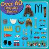 MindWare Deluxe Master Of Disguise Kit For Kids With Over 60 Pieces