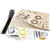 MindWare Gearjits Movie Projector – Wooden 3D Mechanical Model Kit for Adults and Teens, Build Your Own Working Projector