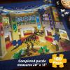 Peaceable Kingdom Museum at Midnight – 100-Pc. Seek & Find Glow Puzzle for Kids Ages 6 & Up – Included Blacklight Reveals Hidden Items – Great for Home or Classrooms