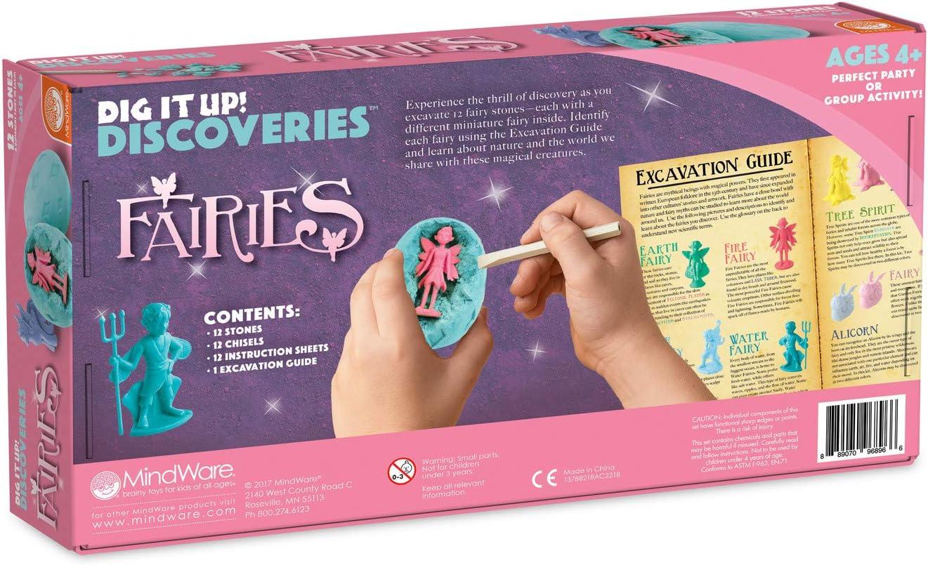 image:imageMindWare Dig It Up Discoveries Fairies Dig Kit 12 Surprise Eggs and 12 Fairies Toys for Girls amp Boys Great for Birthday Party Kids Activities Ages 4 and Up