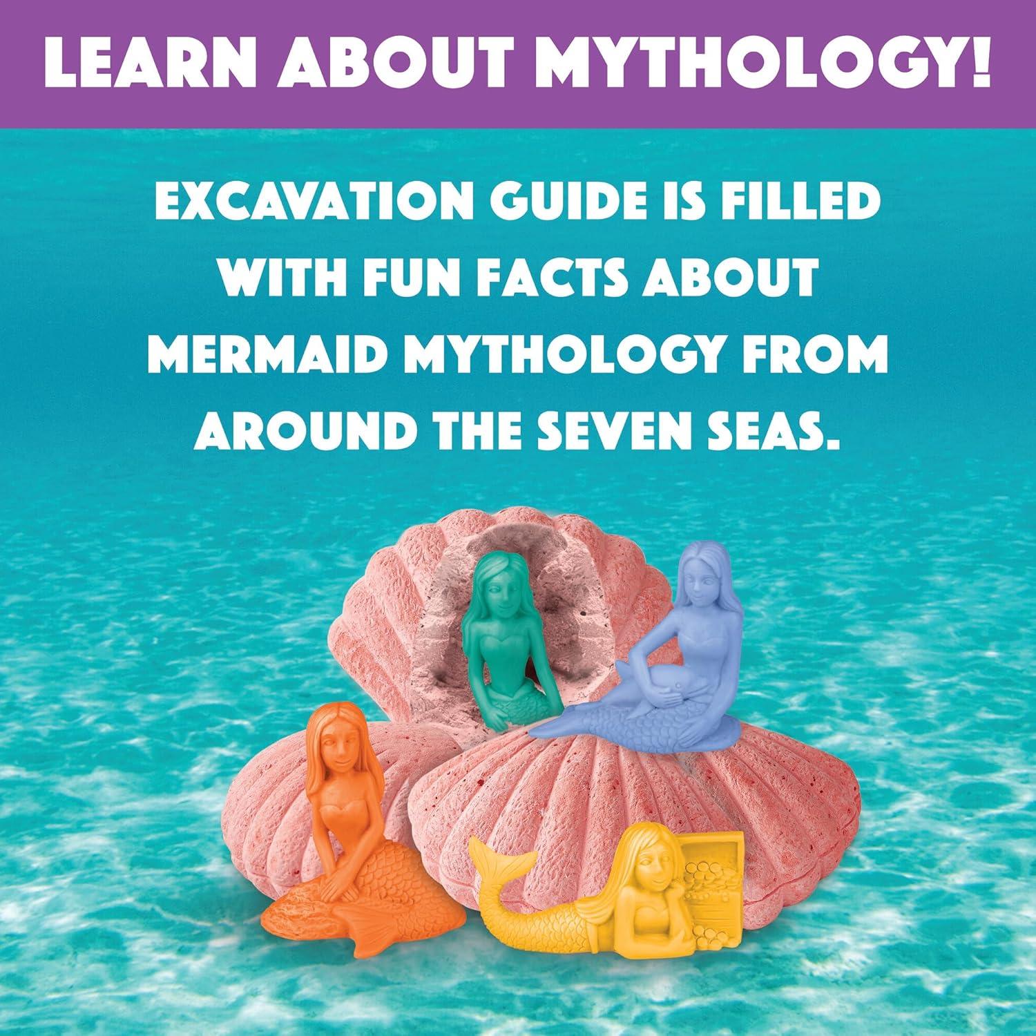 image:imageMindWare Dig It Up Discoveries Mermaids Dig Kits for Kids with 12 Sea Shells Each with a Mermaid Toy Inside 12 Chiseling Tools and Instructions Ages 4 and Up