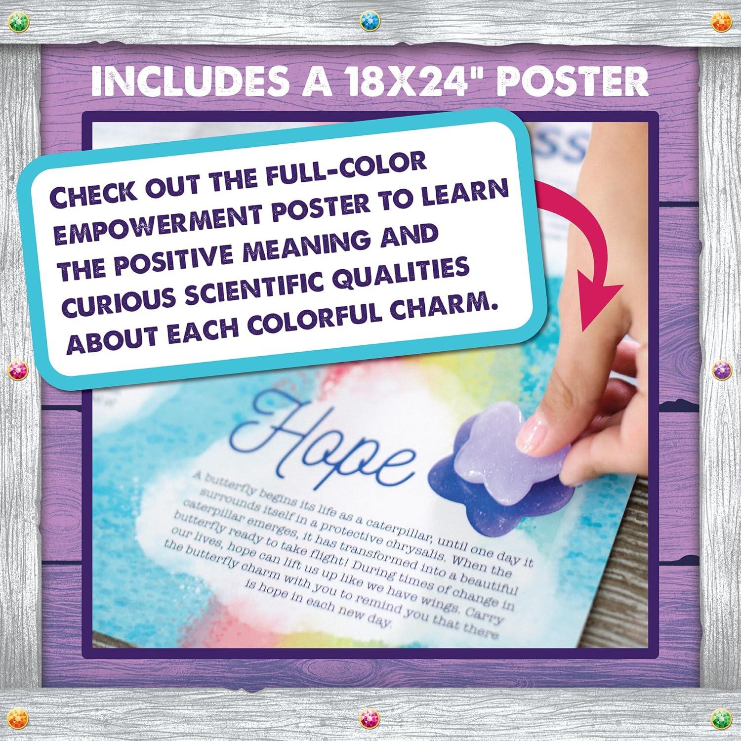 image:imageMindWare Dig It Up Rainbow Shaped Discovery for Girls Kit Includes 13 Charms for Find 2 Chiseling Tools Hammer Excavation Brush Sponge Poster and Guidebook Ages 4 and Up