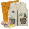 MindWare Dig It Up! Dinosaur Excavation Kit – Discovery Gift kit for Kids – Learn About Dinosaurs! – 3 Large Dino Digs with Explorer Vest, 5 Realistic Tools, Clean-up mat & Educational Fun-fact Cards
