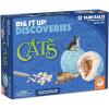 MindWare Dig It Up Discoveries: Cats – Party-Sized 12-Pack of Educational Discovery Digs for Kids with Tools & Fun Facts – Learn All About Cats!