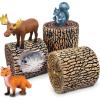 MindWare Dig it Up! Woodland Animals Excavation Kit – Educational Toys for Kids 4 and Up – Dig Kit with 12 Stumps, 12 Animal Figurines, 12 Chisels – Group or Classroom Activities & Birthday Parties