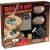 MindWare Dig It Up! Dinosaur Excavation Kit – Discovery Gift kit for Kids – Learn About Dinosaurs! – 3 Large Dino Digs with Explorer Vest, 5 Realistic Tools, Clean-up mat & Educational Fun-fact Cards