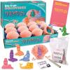 MindWare Dig It Up! Discoveries Mermaids – Dig Kits for Kids with 12 Sea Shells, Each with a Mermaid Toy Inside, 12 Chiseling Tools and Instructions – Ages 4 and Up
