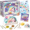 MindWare Dig It Up! Rainbow Shaped Discovery for Girls – Kit Includes 13 Charms for Find, 2 Chiseling Tools, Hammer, Excavation Brush, Sponge, Poster and Guidebook – Ages 4 and Up