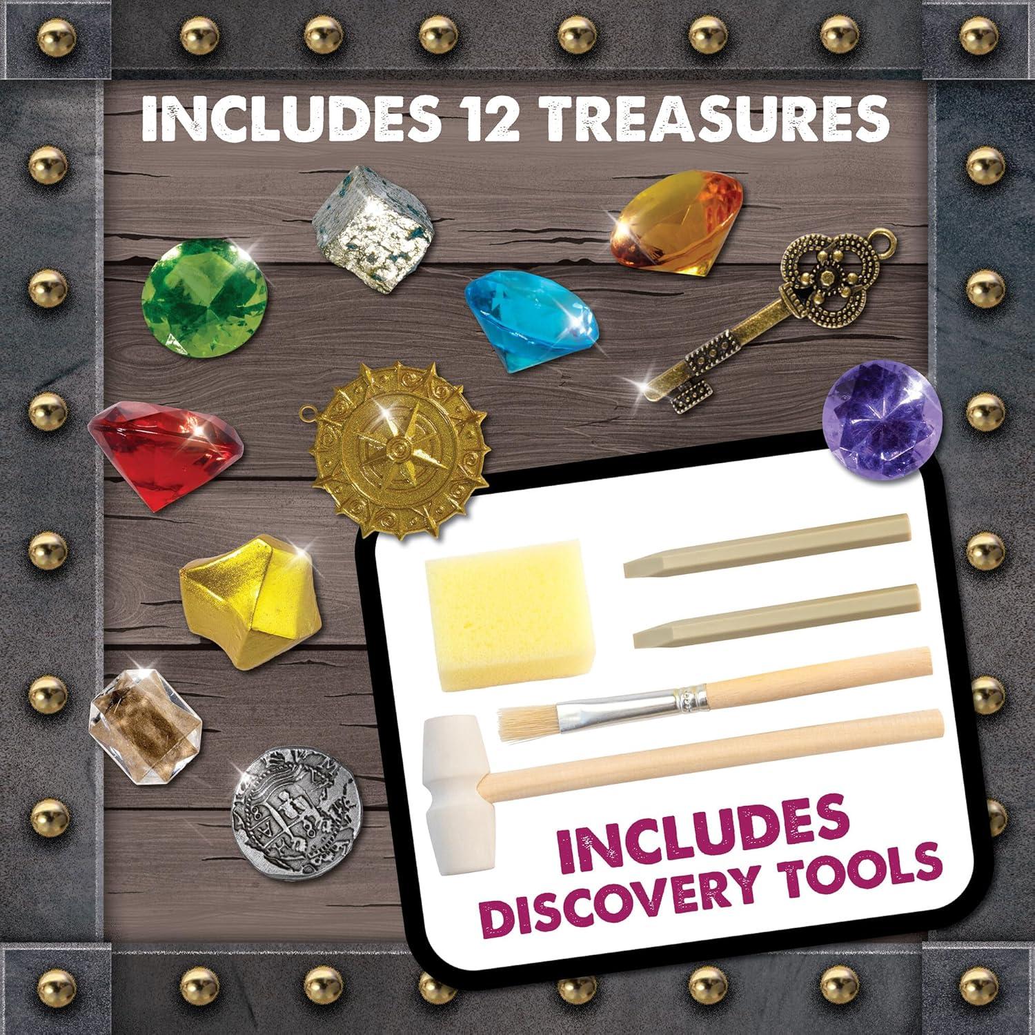 image:imageMindWare Dig It Up Discoveries Pirate Giant Discovery Project for Kids Dig up 13 Inspiring Charms Includes a Bonus dig 2 chisels and 1 Poster Filled with Pirate Facts and lore