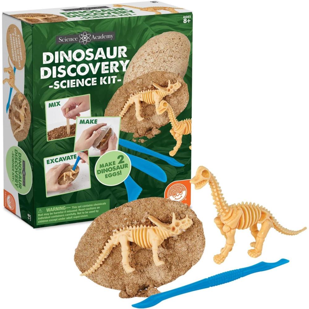 image:imageMindWare Dino Egg Dig Kit Make 2 Giant Dino Eggs Then Excavate The Dinosaur Includes Science Experiment