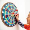 MindWare Magnetic Dart Board — Safe Dart Board for Kids & Adults Ages 8 & Up—Includes Quality Magnetic Dart Board, 12 Magnetic Darts & Rule Guide