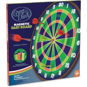 MindWare Magnetic Dart Board — Safe Dart Board for Kids & Adults Ages 8 & Up—Includes Quality Magnetic Dart Board, 12 Magnetic Darts & Rule Guide