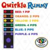 MindWare Qwirkle Rummy Color Blind-Friendly Edition- Easy to Play for Color-Vision-impaired-Family Favorite Card Game Twist on Qwirkle – Fun Brain Challenge – Kids & Adults Strategy – 2-4 Players