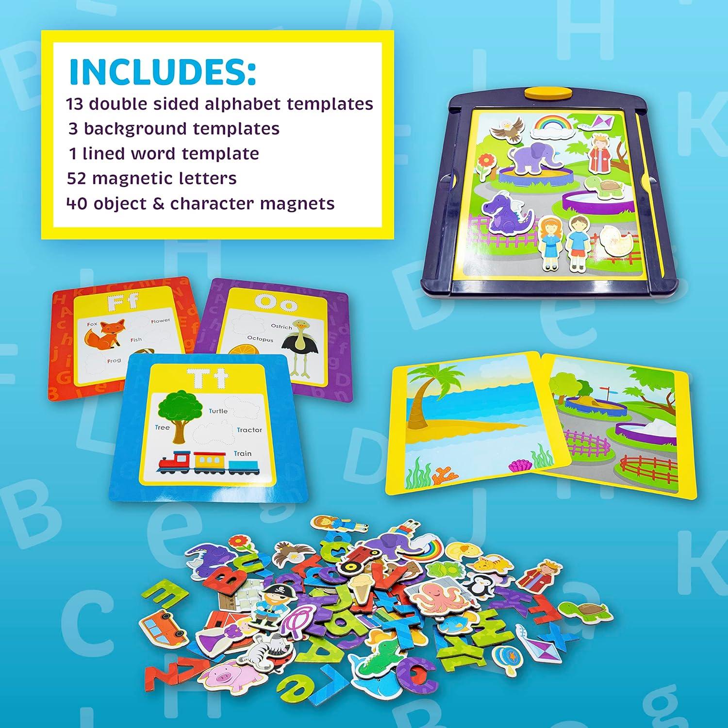 image:imageMindware MagnaMix Alphabet Letter Recognition and Phonics for Kids Learning Resources Kids Games