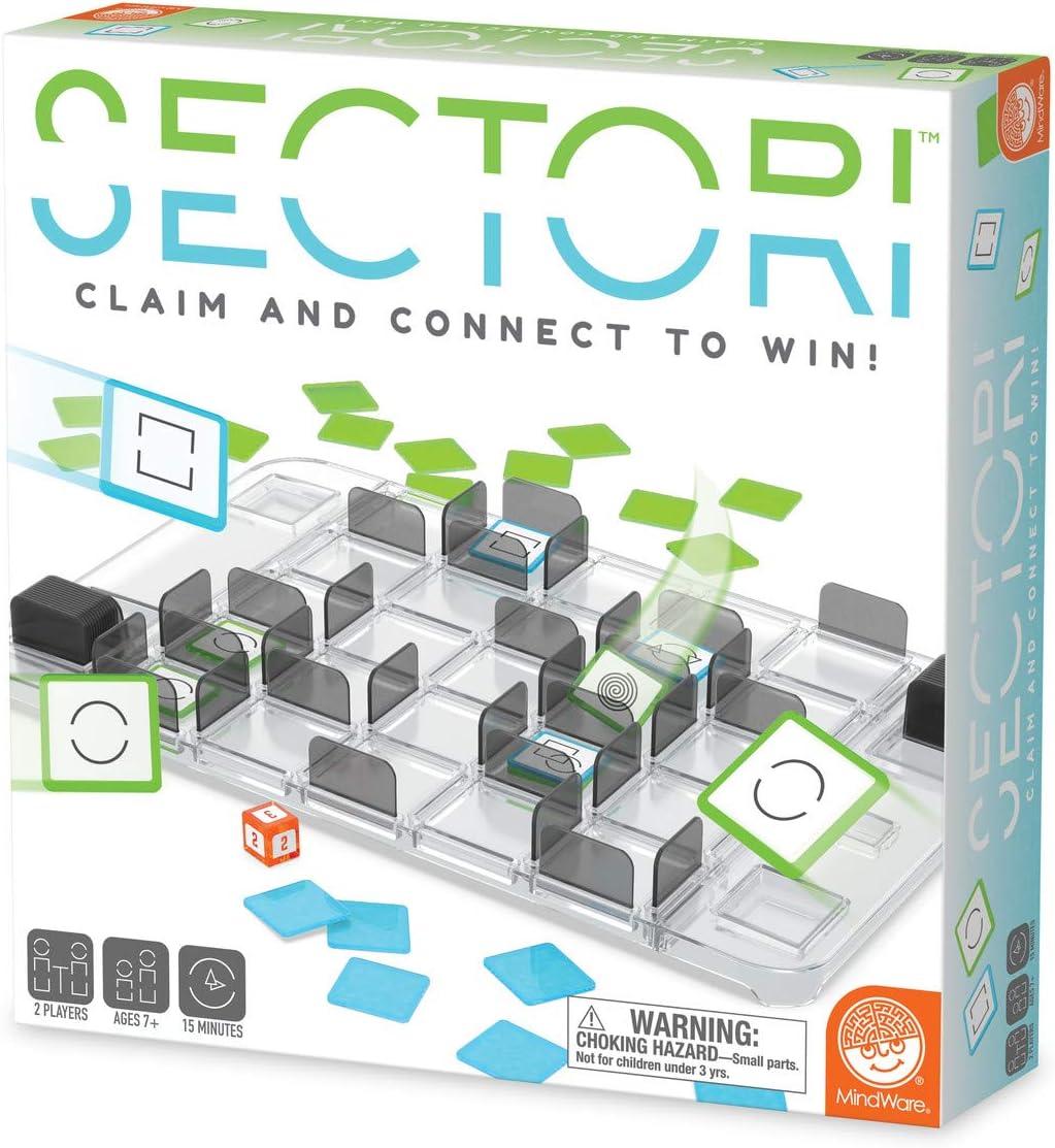 image:imageSectori Strategy Board Games for 2 Players for Family Night or for Kids and Adults Ages 7