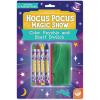 MindWare Hocus Pocus Magic Show Kit, Color Psychic Scarf Switch Illusion Tricks Set with Props Instructions, Beginner Performance Activity, Kids Age 6+, Gifts for Kids