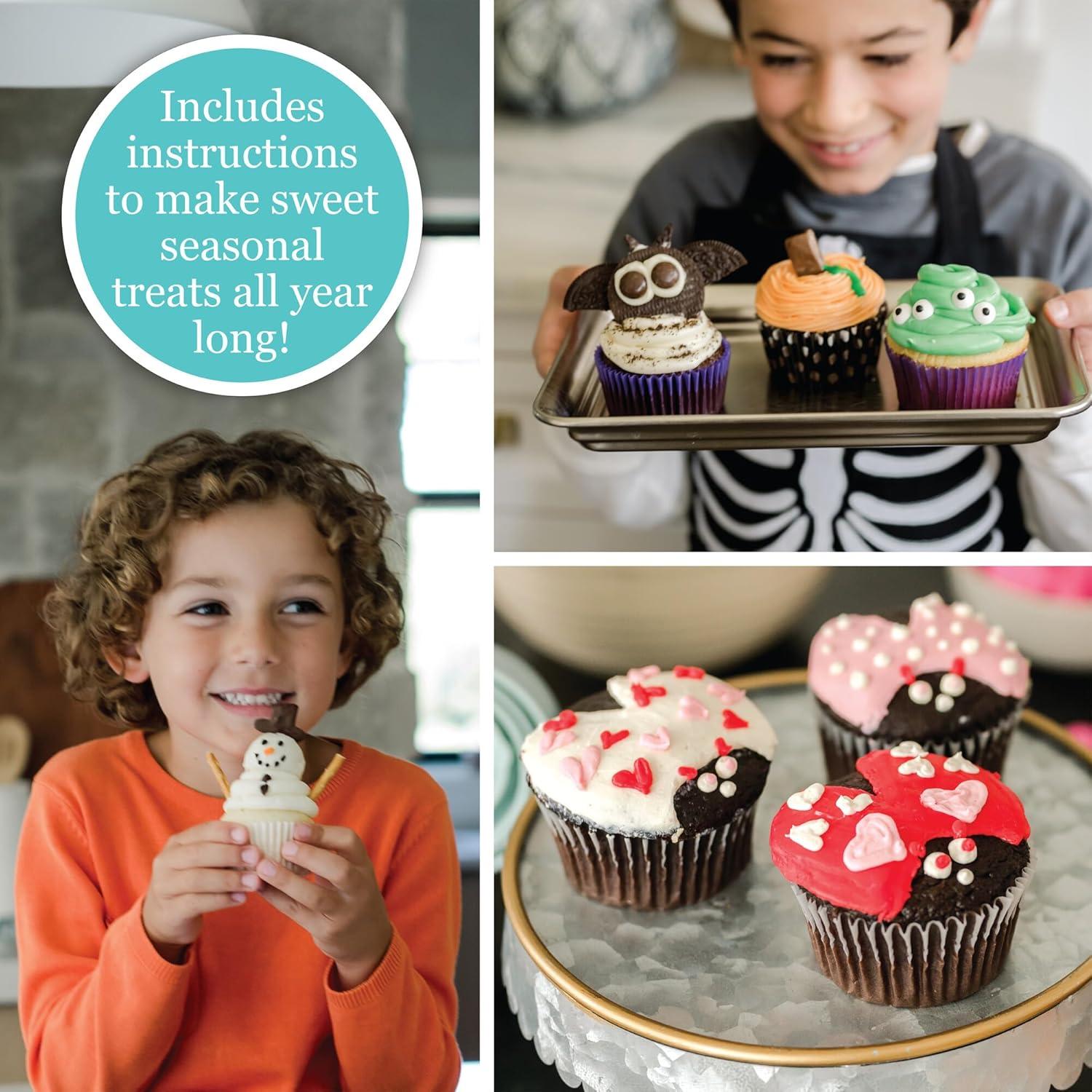 image:imageMindWare Playful Chef Master Series Baking Challenge Kit for Kids 26 KidSized Utensils with 3 Baking Challenges Real Kitchen Lessons for Boys amp Girls Ages 8 amp up