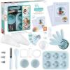 MindWare Playful Chef: Master Series Baking Challenge Kit for Kids – 26 Kid-Sized Utensils with 3 Baking Challenges – Real Kitchen Lessons for Boys & Girls – Ages 8 & up