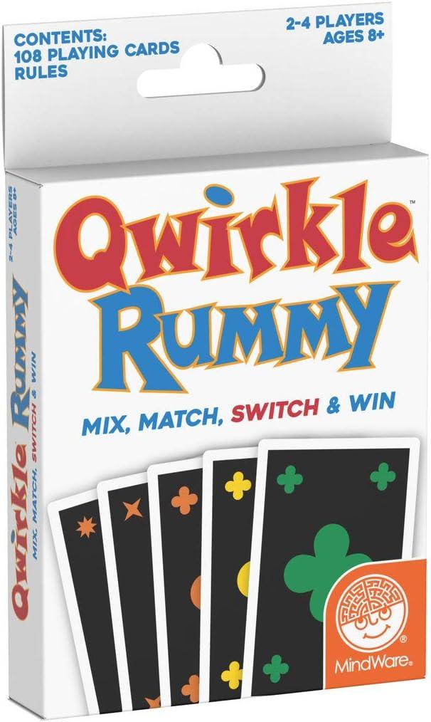 image:imageMindWare Complete Qwirkle Family Game Pack Qwirkle Qwirkle Travel Qwirkle Rummy and Qwirkle Bonus Pack