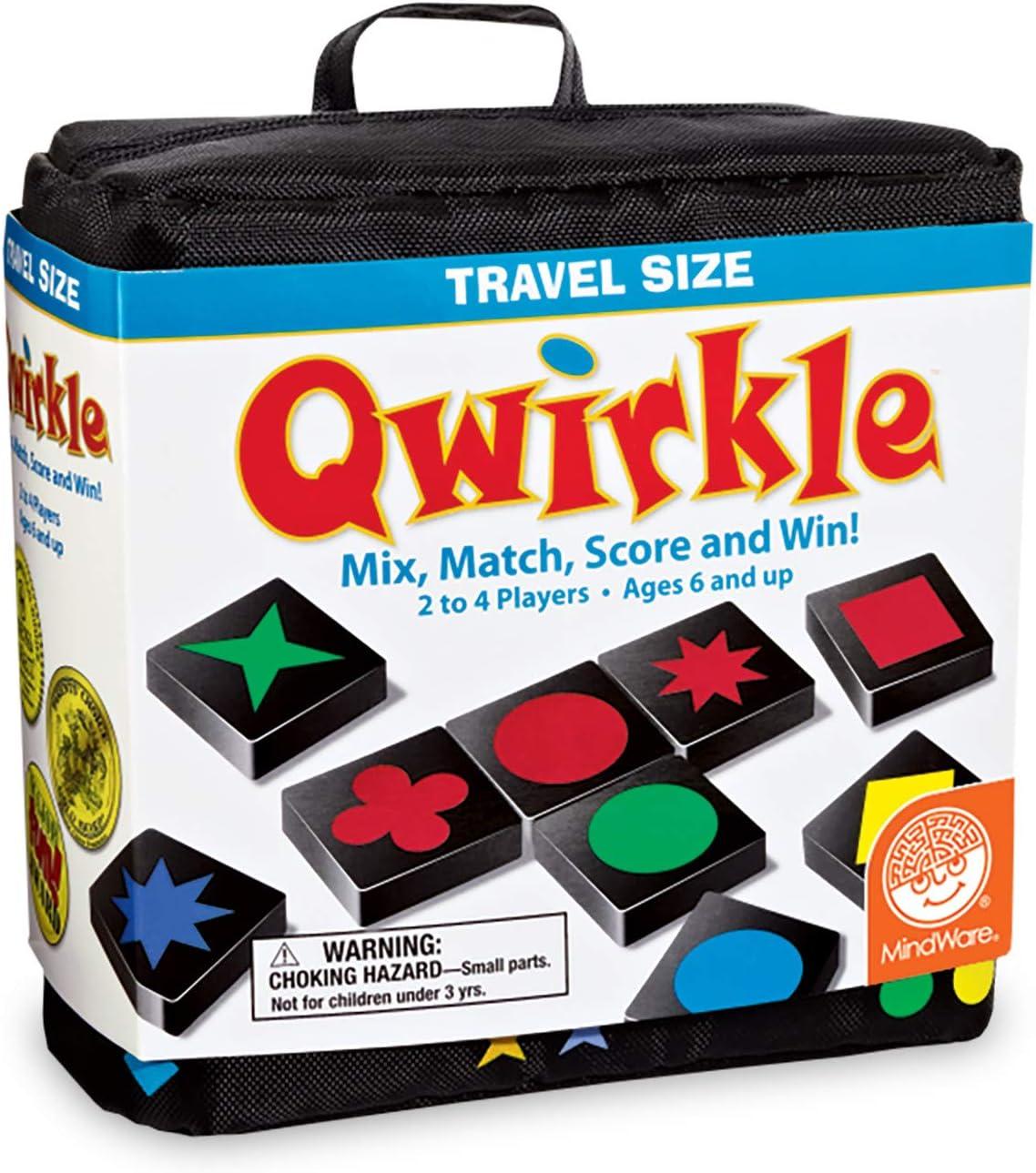 image:imageMindWare Complete Qwirkle Family Game Pack Qwirkle Qwirkle Travel Qwirkle Rummy and Qwirkle Bonus Pack