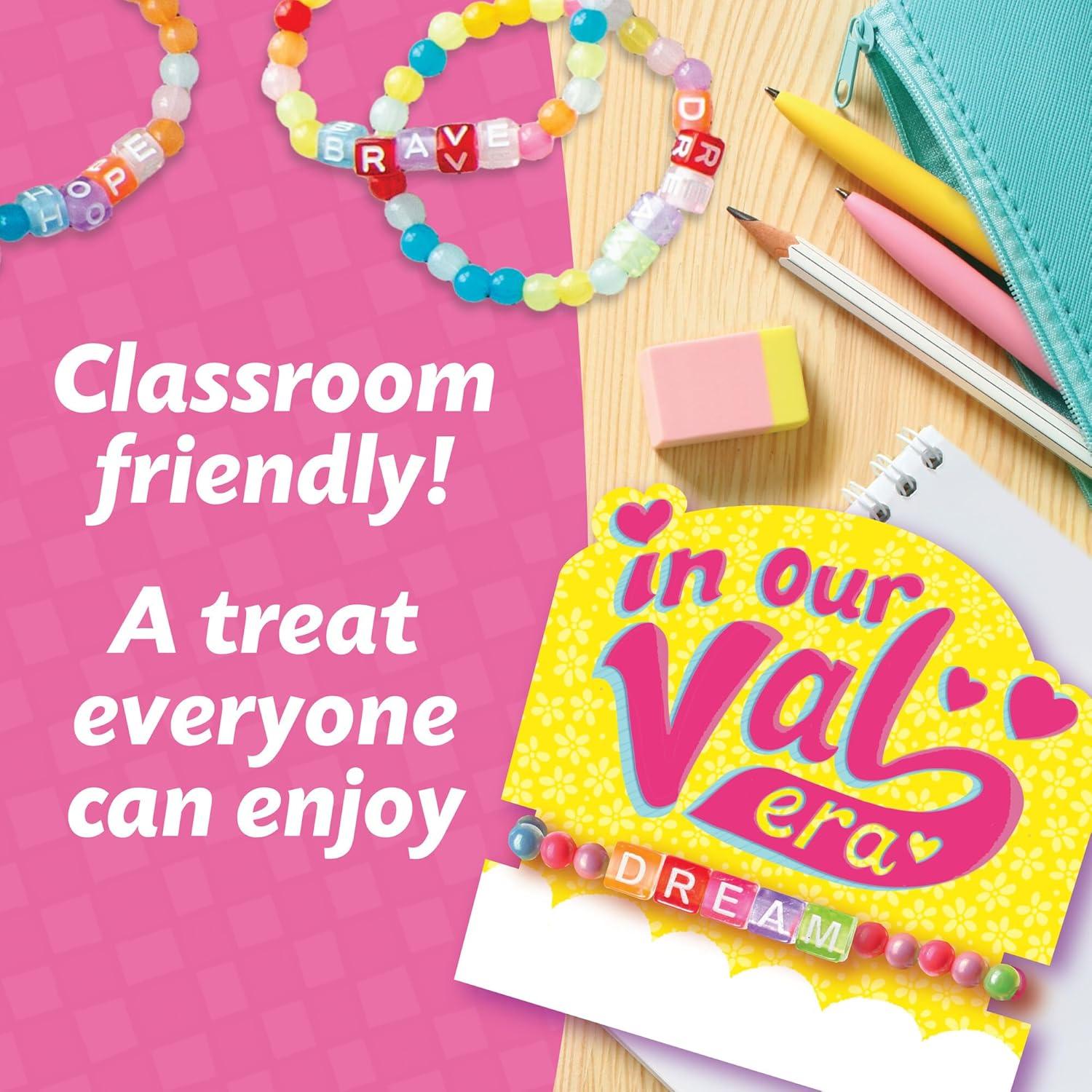 image:imagePeaceable Kingdom Valentines Box for Kids Valentines Day Box Kit for Valentines Cards for Kids Classroom Rainbow Mailbox KitFriendship Bracelet Valentines