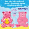 Peaceable Kingdom Cosmic Space Cootie Catcher Valentines for Kids, Set of 28 Educational Classroom Gifts, Fun School Exchange Cards with Motivational Sayings and Envelopes, Ages 4+(Gummy Bear Scratch and Sniff Scented Candy Heart Valentines)