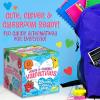 Peaceable Kingdom Cosmic Space Cootie Catcher Valentines for Kids, Set of 28 Educational Classroom Gifts, Fun School Exchange Cards with Motivational Sayings and Envelopes, Ages 4+(Jokes and Charms)