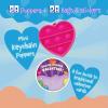 Peaceable Kingdom Cosmic Space Cootie Catcher Valentines for Kids, Set of 28 Educational Classroom Gifts, Fun School Exchange Cards with Motivational Sayings and Envelopes, Ages 4+(Mini Popper Heart Pop It Fidgets)