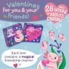 Peaceable Kingdom Valentines Box for Kids, Valentines Day Box Kit for Valentines Cards for Kids Classroom – Rainbow Mailbox Kit(Axolotl Friendship Charms)