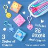 Peaceable Kingdom Valentines Box for Kids, Valentines Day Box Kit for Valentines Cards for Kids Classroom – Rainbow Mailbox Kit(Backpack Charm Valentines)