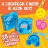 Peaceable Kingdom Valentines Box for Kids, Valentines Day Box Kit for Valentines Cards for Kids Classroom – Rainbow Mailbox Kit(Backpack Charm Valentines)