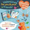 Peaceable Kingdom Valentines Box for Kids, Valentines Day Box Kit for Valentines Cards for Kids Classroom – Rainbow Mailbox Kit(Capybara Charm Valentines)