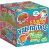 Peaceable Kingdom Valentines Box for Kids, Valentines Day Box Kit for Valentines Cards for Kids Classroom – Rainbow Mailbox Kit(Sports Eraser Valentines)