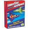 Peaceable Kingdom Valentines Cards for Kids Classroom, Set of 28 Valentines Day Gifts – Animal Print Slap Bracelets(Pop Out Airplanes)