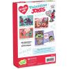 Peaceable Kingdom Valentines Cards for Kids Classroom, Set of 28 Valentines Day Gifts – Animal Print Slap Bracelets(Scratch off Jokes)