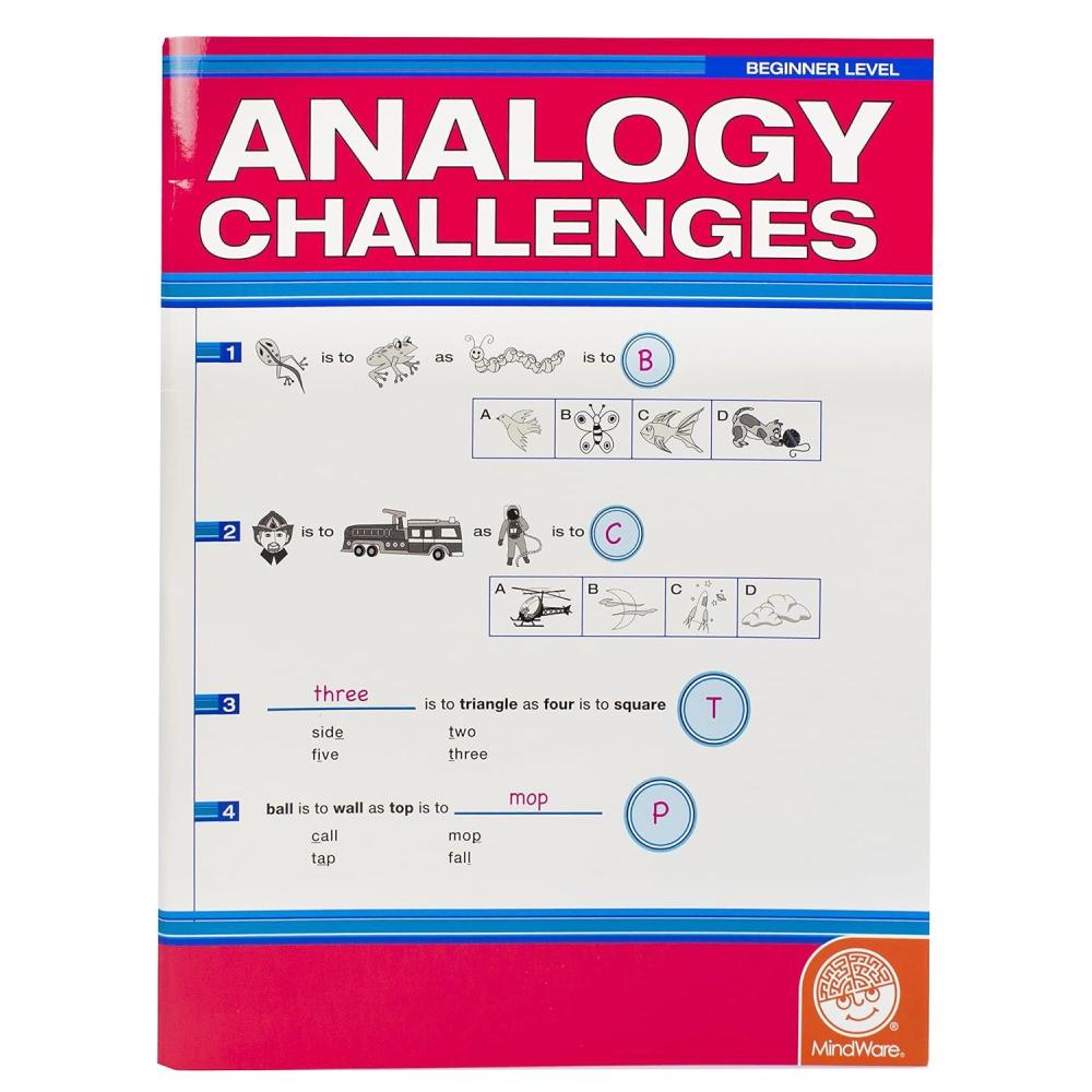 image:imageMindWare Analogy Challenges Beginner Level