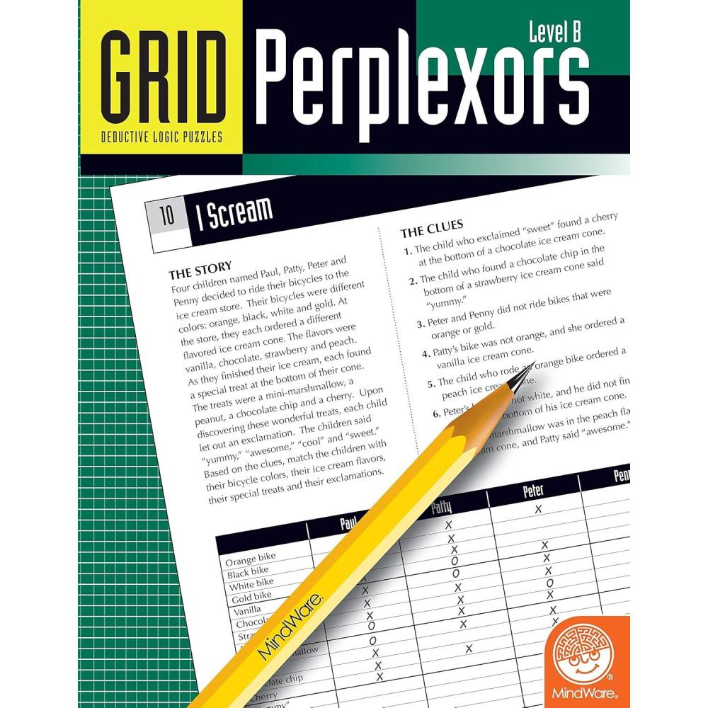 image:imageMindWare Grid Perplexors Level B