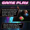 MindWare Flex Flash Reflex Training Game for Kids & Adults – Fast-Paced Reaction Speed Game with Wearable Light-Up Pads, 1–3 Players, Ages 6+