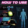 MindWare Flex Flash Reflex Training Game for Kids & Adults – Fast-Paced Reaction Speed Game with Wearable Light-Up Pads, 1–3 Players, Ages 6+
