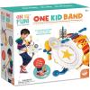 MindWare Oh So Fun! One Kid Band Musical Instruments for Kids – Gift for 5 Year Olds and Up – Musical Instruments and Accessories Set Including Drum, Cymbals, Chimes, Maracas and Percussion Slide