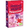 Peaceable Kingdom Valentines Cards for Kids Classroom, Set of 28 Valentines Day Gifts – Sticky Hands(28 Hopping Hearts Valentines)