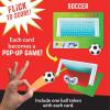 Peaceable Kingdom Valentines Cards for Kids Classroom, Set of 28 Valentines Day Gifts – Sticky Hands(Flick ’em Sports Games)