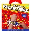 Peaceable Kingdom Valentines Cards for Kids Classroom, Set of 28 Valentines Day Gifts – Sticky Hands(Kid Power Slap Bracelets)