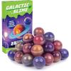 Peaceable Kingdom Valentines Cards for Kids Classroom, Set of 28 Valentines Day Gifts – Sticky Hands(28 Galactic Slime Ball Set)